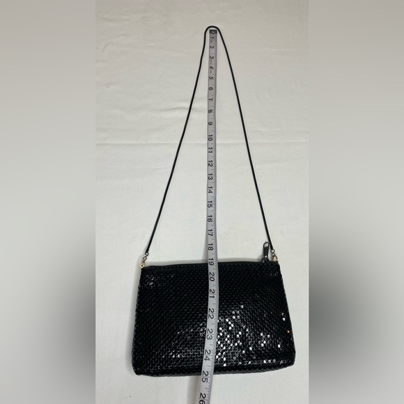 Small Vintage RETRO Metal Beaded Shoulder Crossbody Handbag Purse Evening Bag - Picture 6 of 9